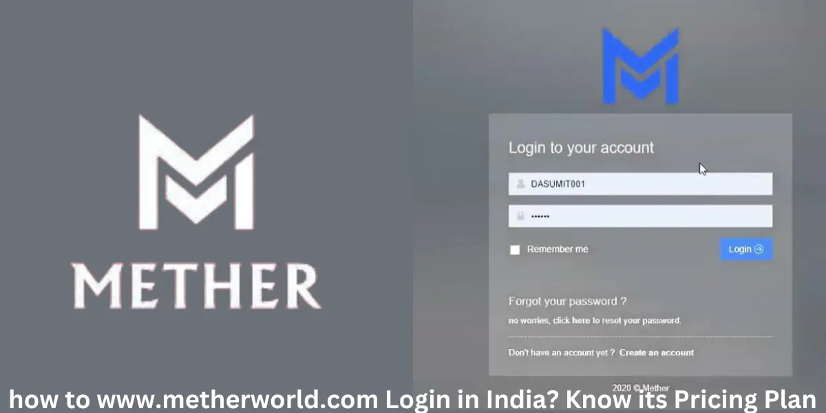 How to www.metherworld.com Login in India? Know its Pricing Plan